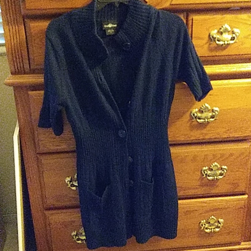 Dark Blue fitted sweater